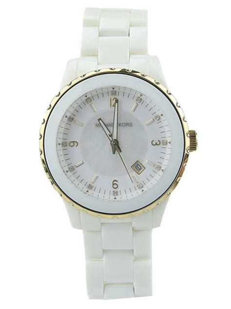 michael kors watch mk-5249|Michael Kors Madison Quartz White Mother of Pearl Dial Ladies .